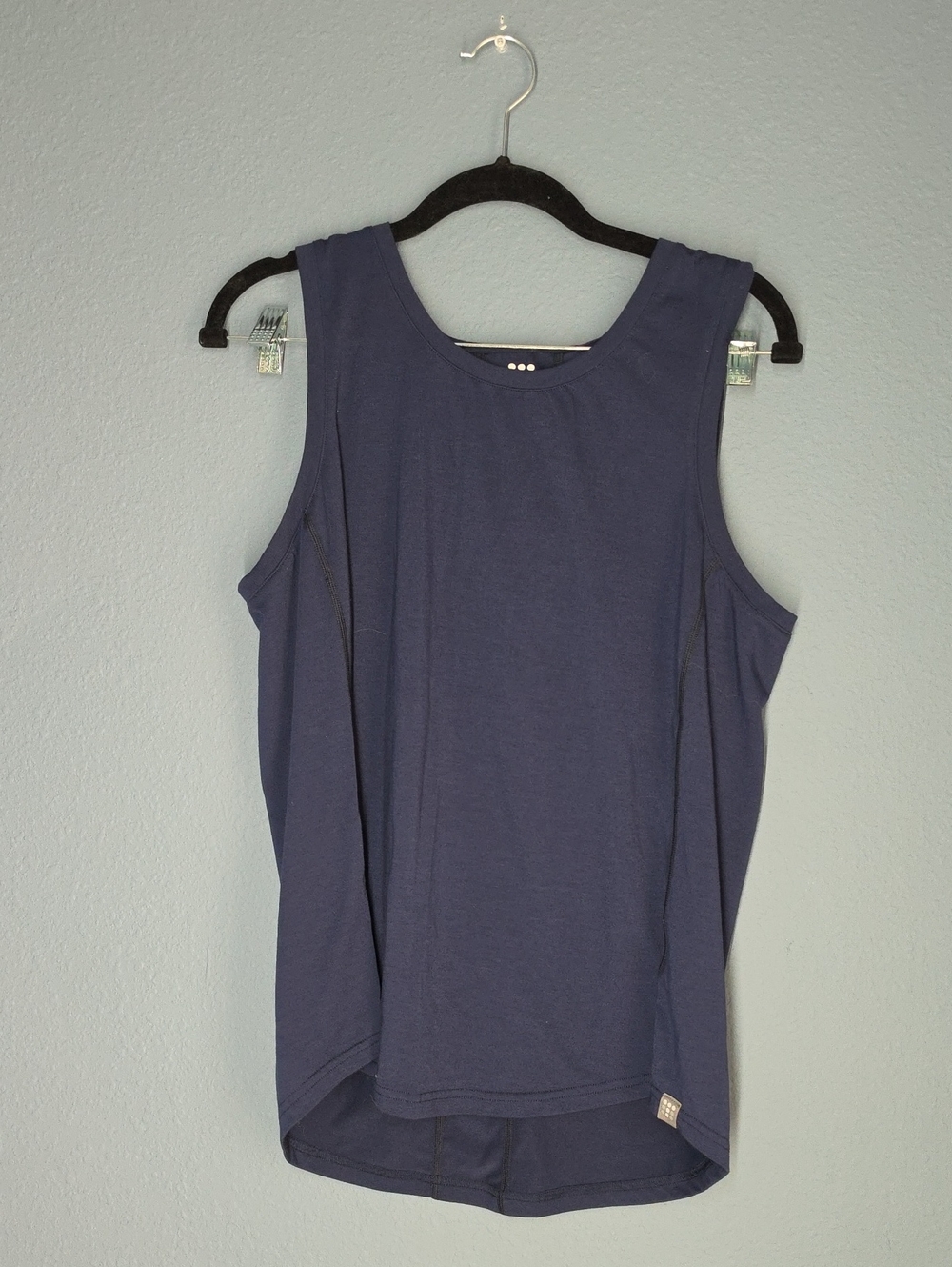 Women’s Navy Sleeveless Tank Top C35